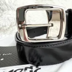 【新品未使用】モンブラン ベルト マイスターシューテック レザー シルバー金具