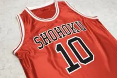 【極美品】フリーサイズ　スラムダンク　湘北　10番　桜木　花道　ユニフォーム