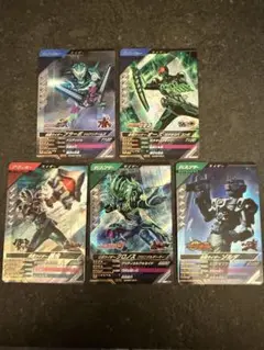 ガンバレジェンズ クロマティックブースターSRコンプリート 5枚セット