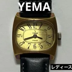 YEMA イエマ　オーパール型レディースウオッチ　手巻き