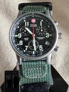 【稼働】 WINGER 536.0765 クロノグラフ 腕時計 ブラック m20346755205_1.jpg?1737738147