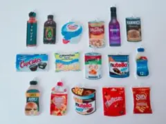 アクリルミニチュアフードチャームセット