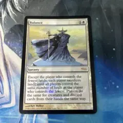 mtg Foil】《天秤/Balance 英語 foil