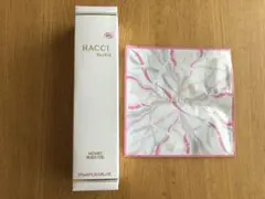 HACCI のボディオイルとシートマスク