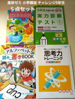 Benesse ベネッセ 進研ゼミ 小学講座 チャレンジ5年生