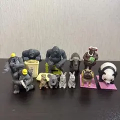 動物フィギュアセット 11体　ガチャガチャ