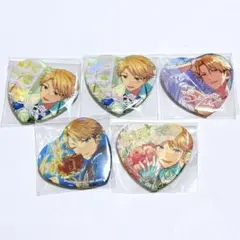 あんスタ　鳴上嵐　とるパカ　中国　願望ハート缶バッジ