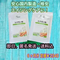 【安心国内製造】リプサ シナモン粒 3ヶ月分 × 2袋 エイジングケア
