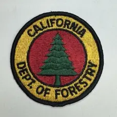 カリフォルニア州森林保護防火局　ワッペン