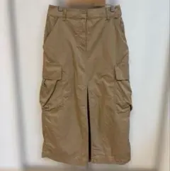 Theory カーゴ　スカート　定番　ベージュ サイズ0
