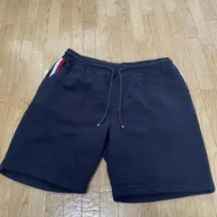 ☘️TOMYFILFIGER スウェット生地ハーフパンツ　ネイビー　L