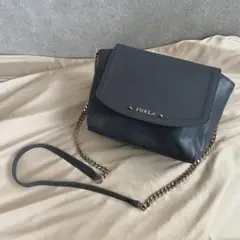 FURLAフルラ ニューデイジー クロスボディバッグ ショルダー グレー