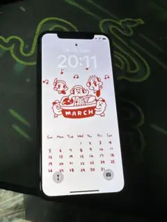 初期化　iPhone X black 256 GB