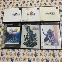 PS PS2 ファイナルファンタジー　６本セット