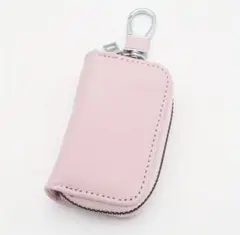 【新品】スマートキーケース ピンク 合成皮革