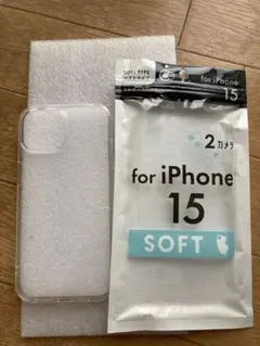 iPhone 15 ソフトケース