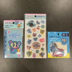 【匿名配送】エンジェルブルー シール帳＆シールステッカー3点セット