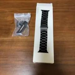 Apple Watch用 ブラックステンレスバンド FL-08-10D-42mm