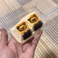 新品 焼きたてくまチョコパン 小福 爆浆 水感 スクイーズ 捏捏