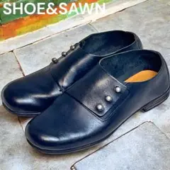 美品　希少　shoe & sewn Medoc 36ブラック
