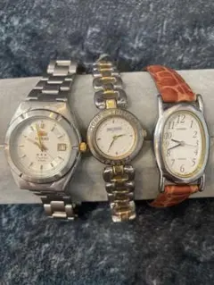 ORIENT CASIO junko shimada アナログ時計 3点セット
