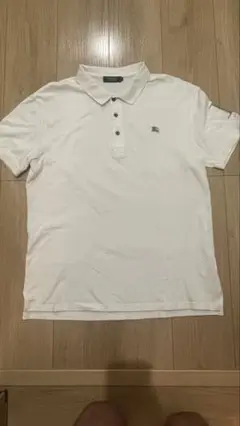 Burberry Black Labelホワイト ポロシャツ　3