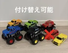 モンスターカー 5体セット 付け替えあり ビックタイヤ