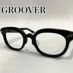 GROOVER APOLLO BLACK アセテート眼鏡　メガネ　レンズなし