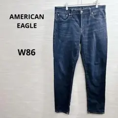 美品★AMERICAN EAGLE デニムパンツ　W86 紙パッチ　33インチ