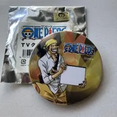 【希少】ワンピース TVクルー缶バッジ フジテレビ限定 ウソップ