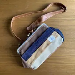 がま口ポシェット　がま口バッグ