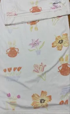 カネボウ　綿毛布　140×200 シングル　 USED 訳あり　クリーニング済