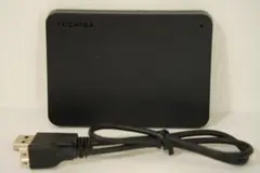 TOSHIBA 東芝 ポータブルHDD HD-TPA2U3-B ハードディスク