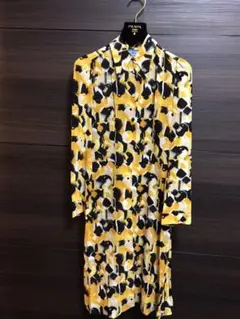 花柄ガウン ワンピース
