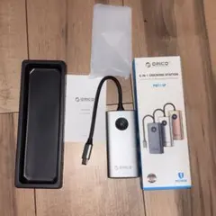 ORICO USB C ハブ 6-in-1 100W PD 5Gbpsデータ転送