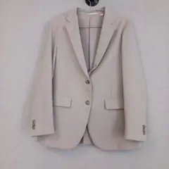 ベージュ ビジネスジャケット