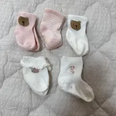 gapbaby ファミリア　プティマイン　ベビー靴下 5足セット 3-6ヶ月