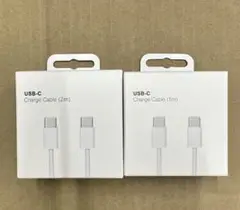 TypeC to Cケーブル２本USB純正品同等 アンドロイドiphone