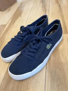 LACOSTE ネイビー カジュアルスニーカー　値下げ中！