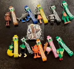トントンサフール　シリコン製キャラクターストラップ 10個セット