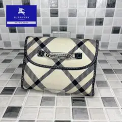 Burberry バーバリーブルーレーベル 二つ折り財布 財布　28
