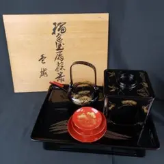 輪島塗　真塗　雲に梅蒔絵　屠蘇器壱揃　美品　共箱　正月道具　送料込 2025年最新】輪島塗 屠蘇の人気アイテム - メルカリ