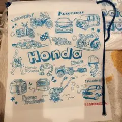 ホンダビニール巾着3枚【24時間以内に発送】