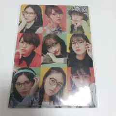 Girls2 Zoff 購入特典　ミニクリアファイル