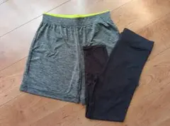 【美品】ショートパンツとレギンスセット
