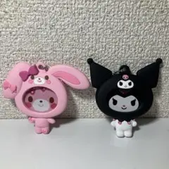 サンリオ フォトバッチ マスコット クロミ　ボンボンリボン