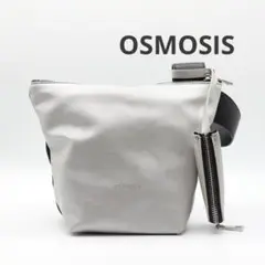 【未使用】オズモーシス ノベルティ バイカラーハンドルバッグ ブラック　シルバー