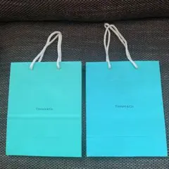 ティファニー 紙袋 ショップ袋 2つ