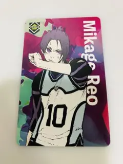 ブルーロック　御影玲王　購入特典カラーカード　マズル　原作絵