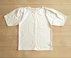 Lugnoncure　ルノンキュール　袖タックTEE 　Tシャツ